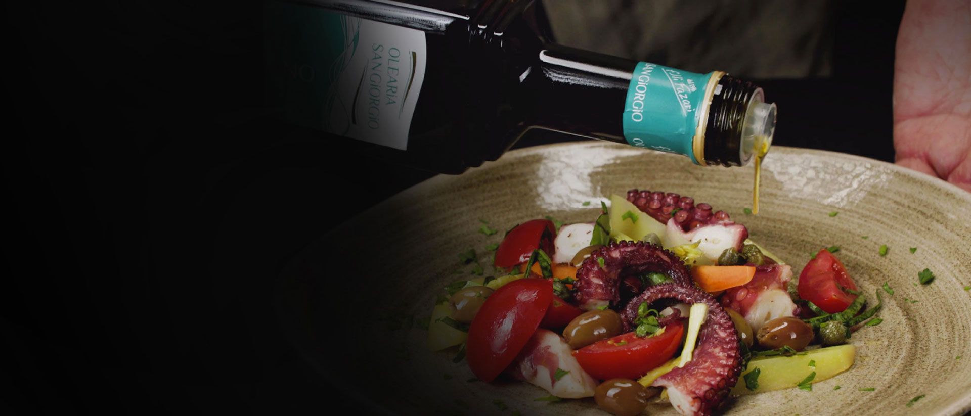 L’olio dei grandi chef, per i piatti di casa tua.